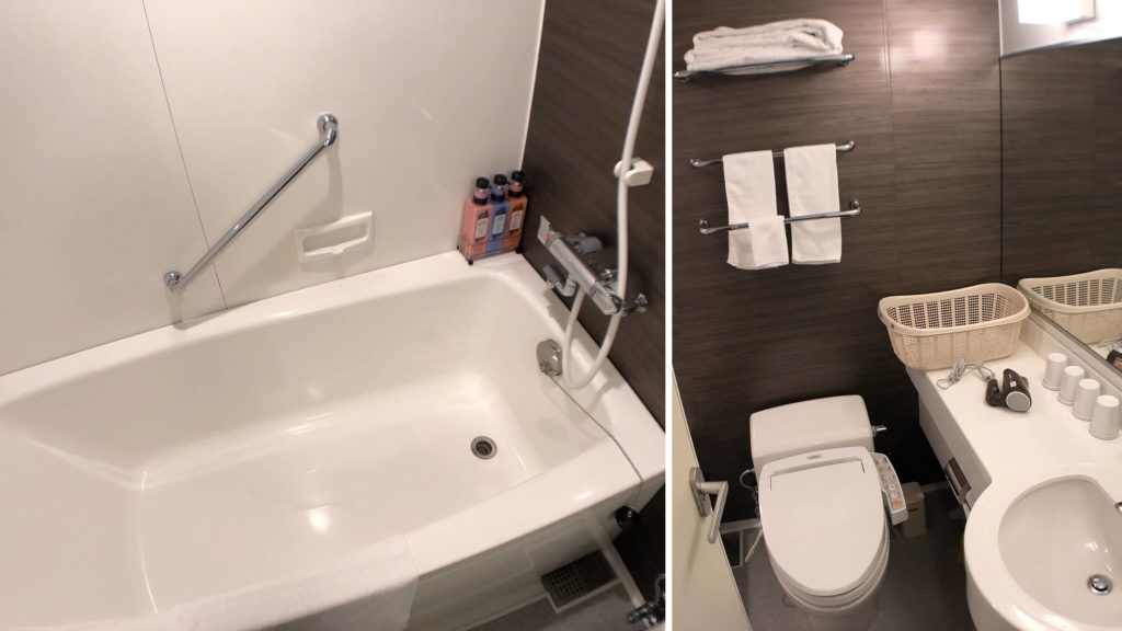 ホテル京阪 ユニバーサル・シティ　お風呂・トイレ